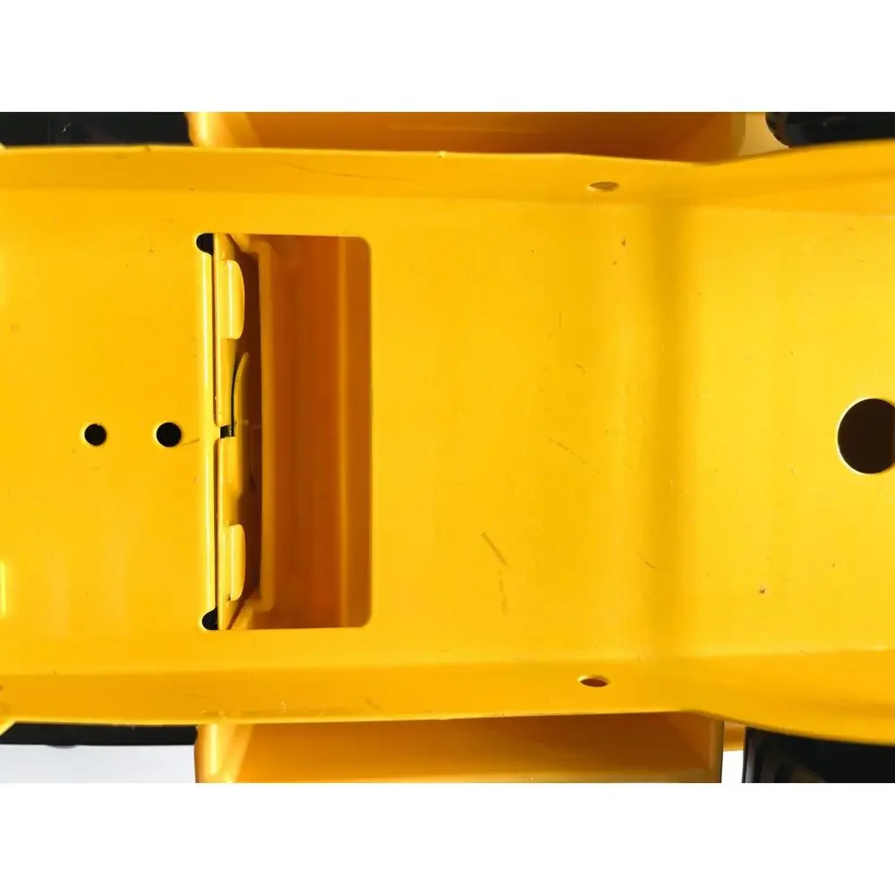 Vintage 1983 Tonka Trax 51070 Metal Yellow and Black Dump Truck